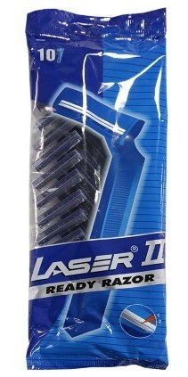 Pack de 10 lâminas de barbear Laser II