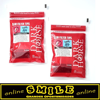 Filtros Dark Horse Slim 6x15mm Pack 2