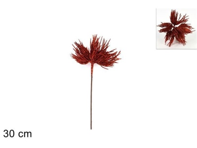 Decoração de Natal vermelha (30cm)