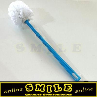 Piaçaba Plástico Simples Azul