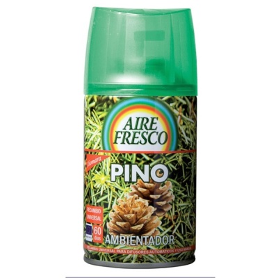 Recarga ambientadora em spray para máquina Aire Fresco Pinho (60 dias) 250ml
