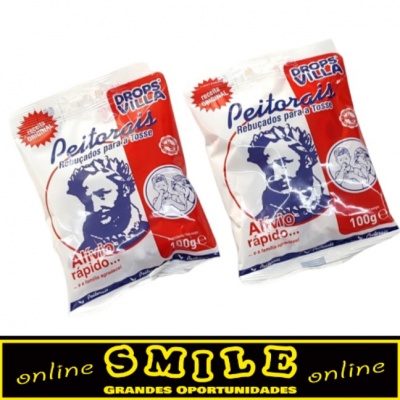 Rebuçados Peitorais Drops Villa x2