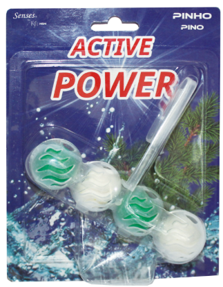 Pack 4 bolas para sanita Active Power Pinho
