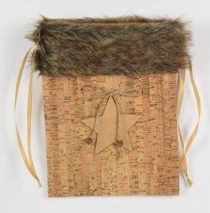 Saco estilo cortiça (21x16cm)