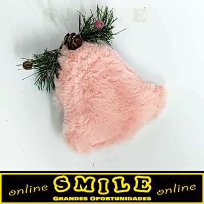 Sino Felpudo Rosa Velho