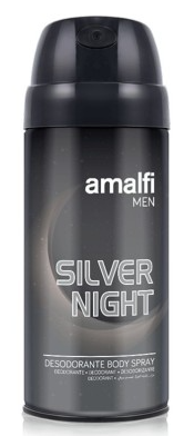 Desodorizante spray para Homem Amalfi Silver Night 150ml