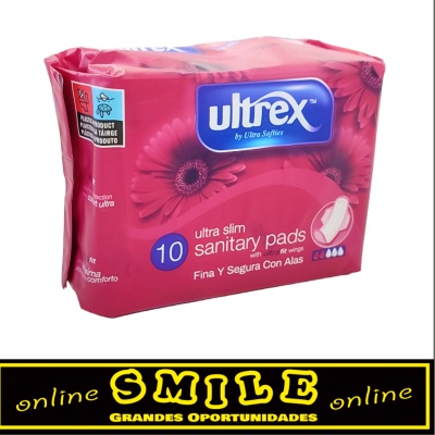 Pensos Higiénicos Ultra Slim 10un- Ultrex