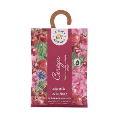 Saqueta perfumada cereja 100ml La Casa de los Aromas