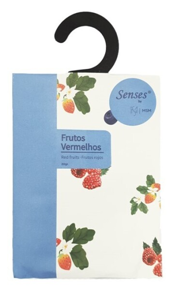 Saqueta perfumada para roupeiro frutos vermelhos