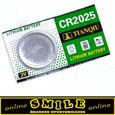 Pilha CR2025 - 3V