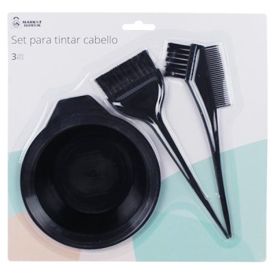 Conjunto de 3 peças para pintar o cabelo