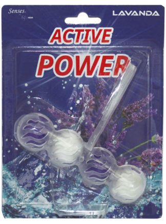 Pack 4 bolas para sanita Active Power Lavanda