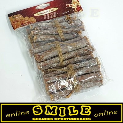 Lenha Decorativa de Natal x3 molhos