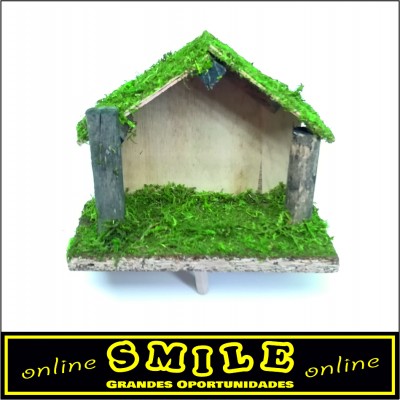 Cabana de presépio (17x7x13cm)