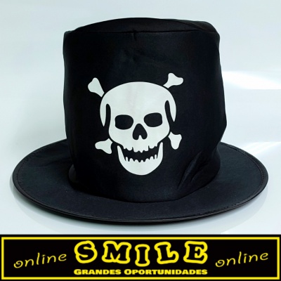 Chapéu Cartola Caveira