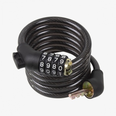 Cadeado Espiral Combinado Eltin 10x1800