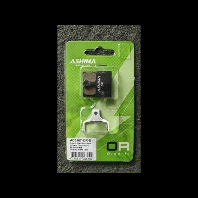 Pastilhas Travão Disco Orgânicas Ashima AD0107-OR-S