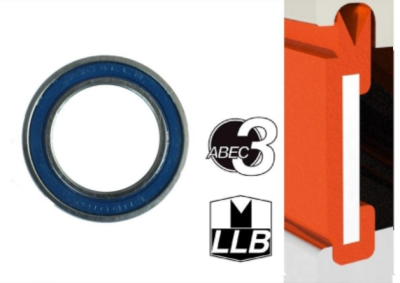 Rolamento Enduro 6804 Llb - 20x32x7-17,19gr