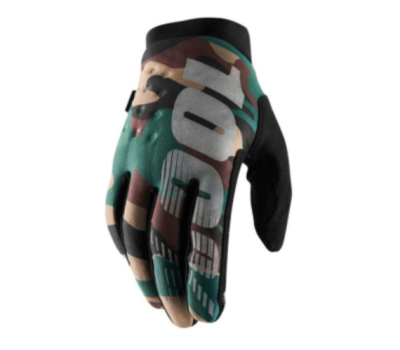 Luvas 100% Brisker Camuflado C/Dedos