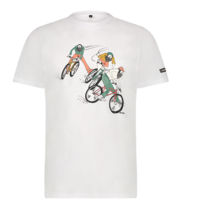 T-SHIRT SHIMANO SENTIERO EDIÇÃO LIMITADA BRANCO