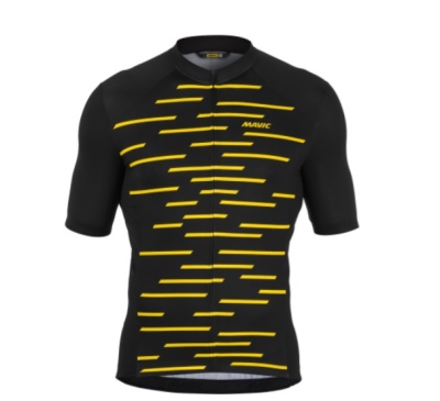 Jersey MAVIC COSMIC Black Yellow Mavic