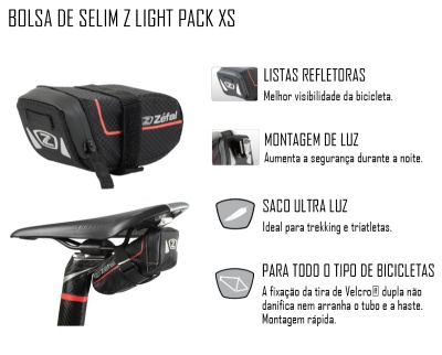 BOLSA DE SELIM Z LIGHT PACK XS