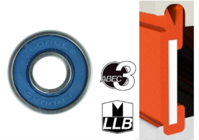 Rolamento Enduro 608 Llb - 8x22x7-11,16gr