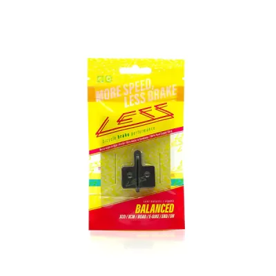 Pastilhas LESS 611 BALANCED SHIMANO DEORE / TRP HY-RD / TEKTRO AURIGA-DORADO
