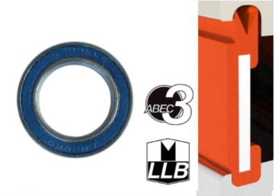 Rolamento Enduro 6803 Llb - 17x26x5-7,34gr