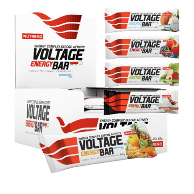 Caixa 25 X NUTREND VOLTAGE ENERGY CAKE - 65G