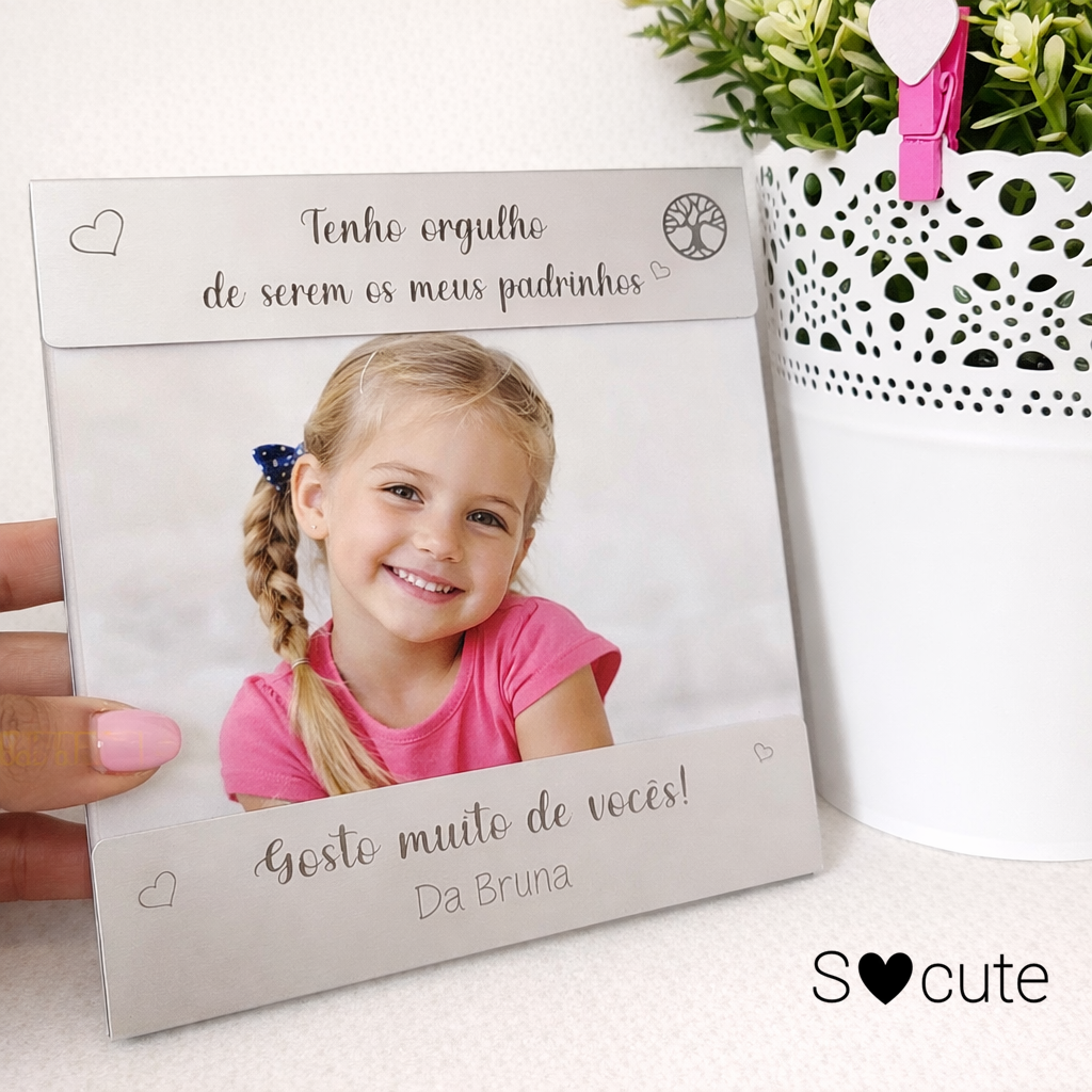 Moldura padrinhos Moldura padrinhos