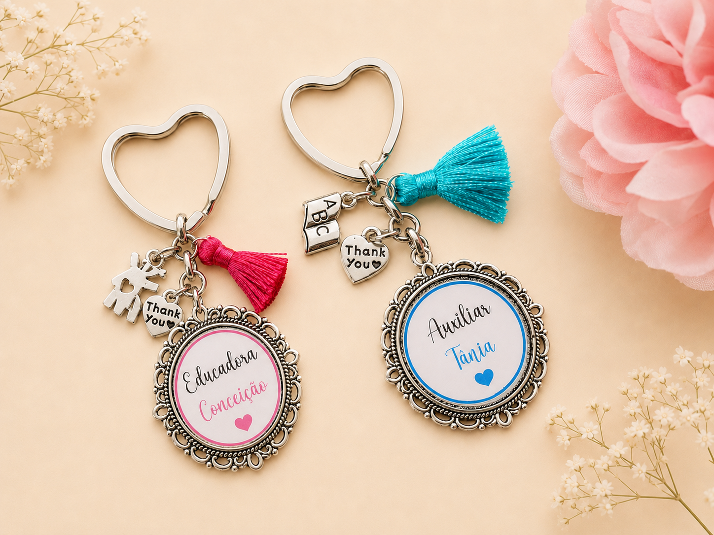 Porta-chaves Personalizados – Final de Ano Letivo Porta-chaves Personalizados – Final de Ano Letivo