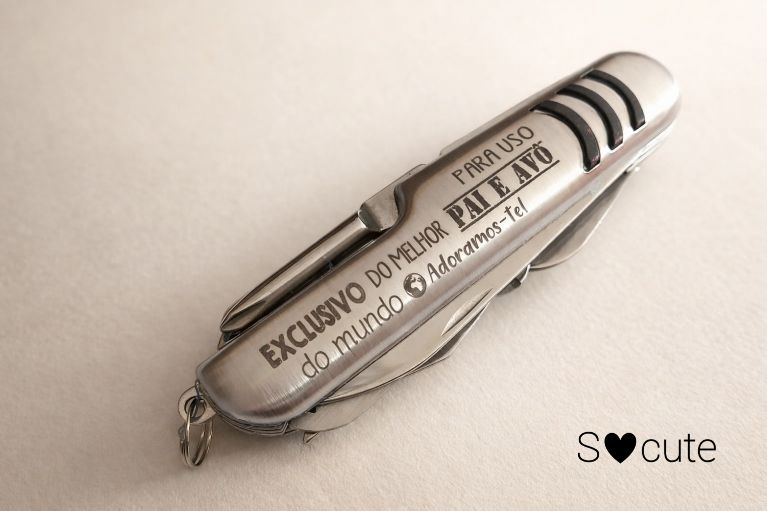 Canivete Personalizado “Pai. Avô. Herói.” Canivete Personalizado “Pai. Avô. Herói.”