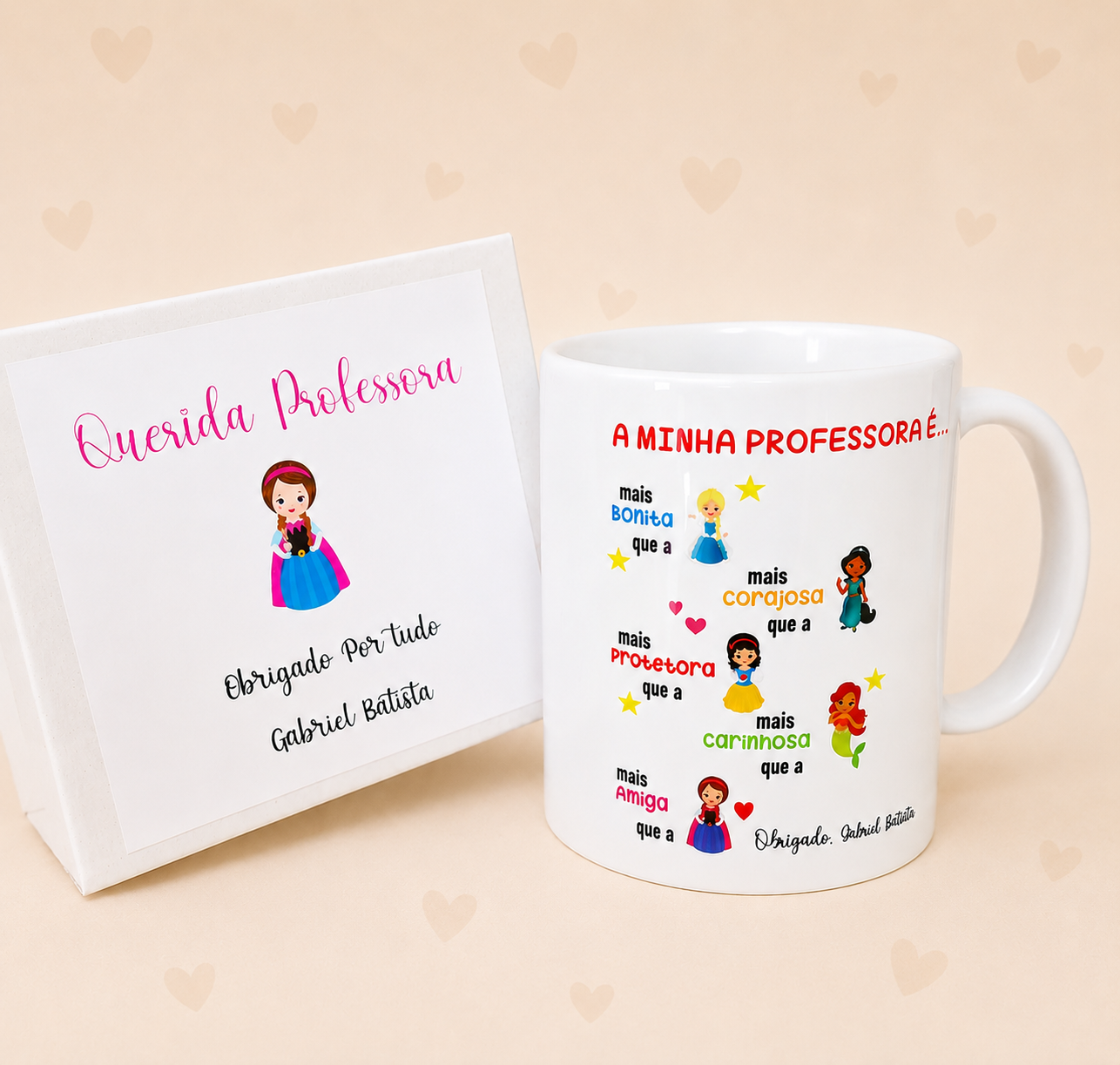 Caneca Personalizada “Professora Encantada” – Um presente mágico para quem ensina com o coração 🤍 Caneca Personalizada “Professora Encantada” – Um presente mágico para quem ensina com o coração 🤍