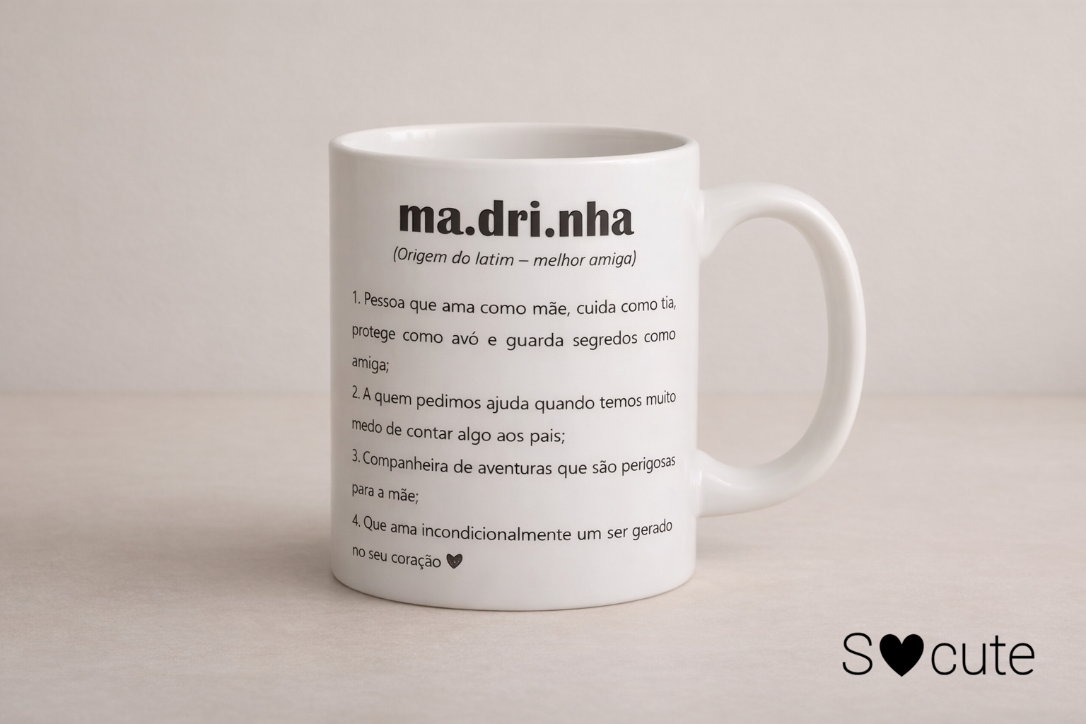 Caneca Personalizada para Madrinha e Padrinho – Presente Especial e Original Caneca Personalizada para Madrinha e Padrinho – Presente Especial e Original