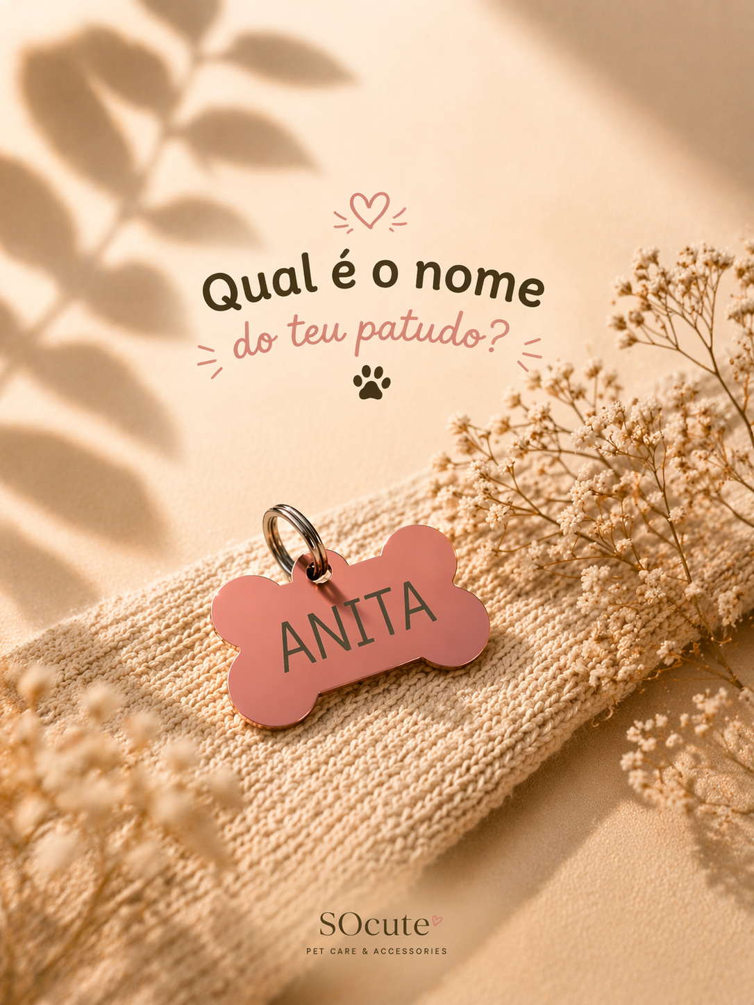 Medalha de Identificação Personalizada para Cães e Gatos 🐾 Medalha de Identificação Personalizada para Cães e Gatos 🐾