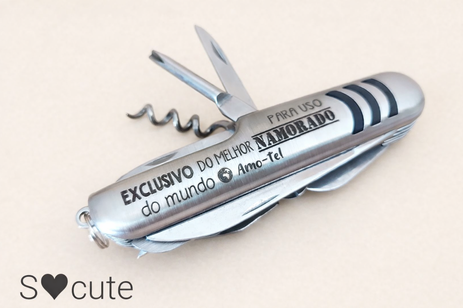 Canivete Personalizado “Exclusivo do Melhor Namorado/Marido” Canivete Personalizado “Exclusivo do Melhor Namorado/Marido”