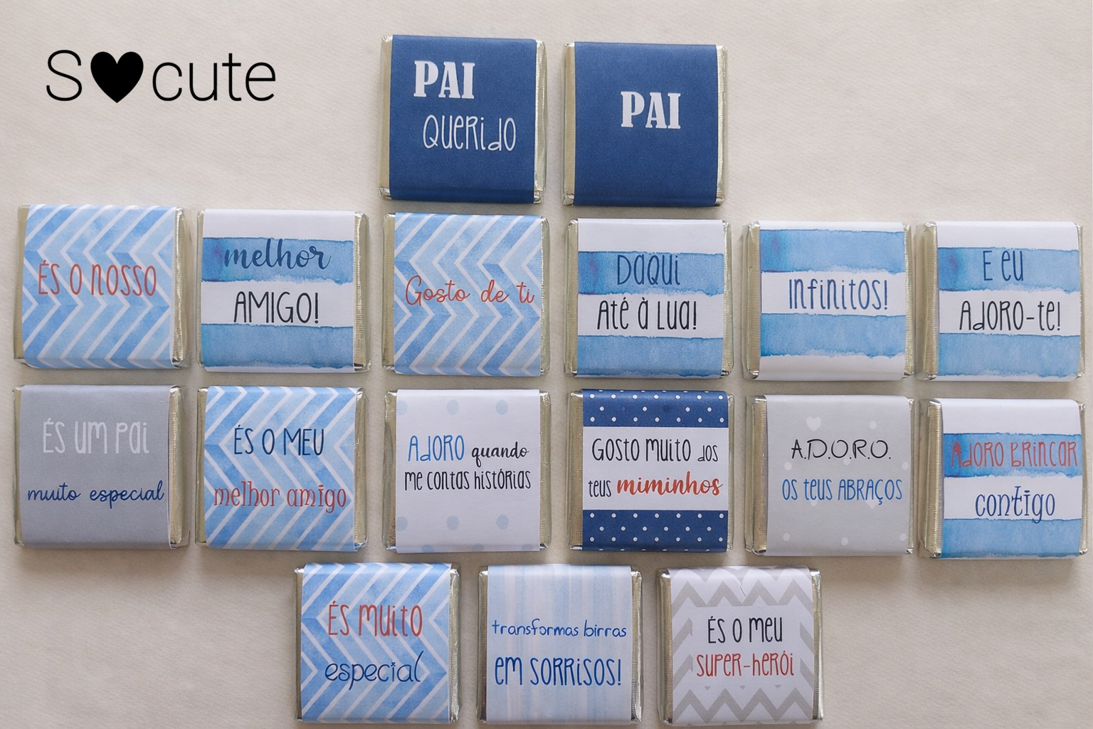 Caixa de Chocolates Personalizada – Especial Pai Caixa de Chocolates Personalizada – Especial Pai