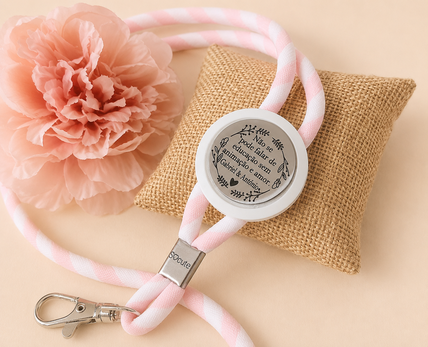 Coleção Laços com Significado — Fitas Porta-Chaves & Porta Cartões Personalizadas Coleção Laços com Significado — Fitas Porta-Chaves & Porta Cartões Personalizadas