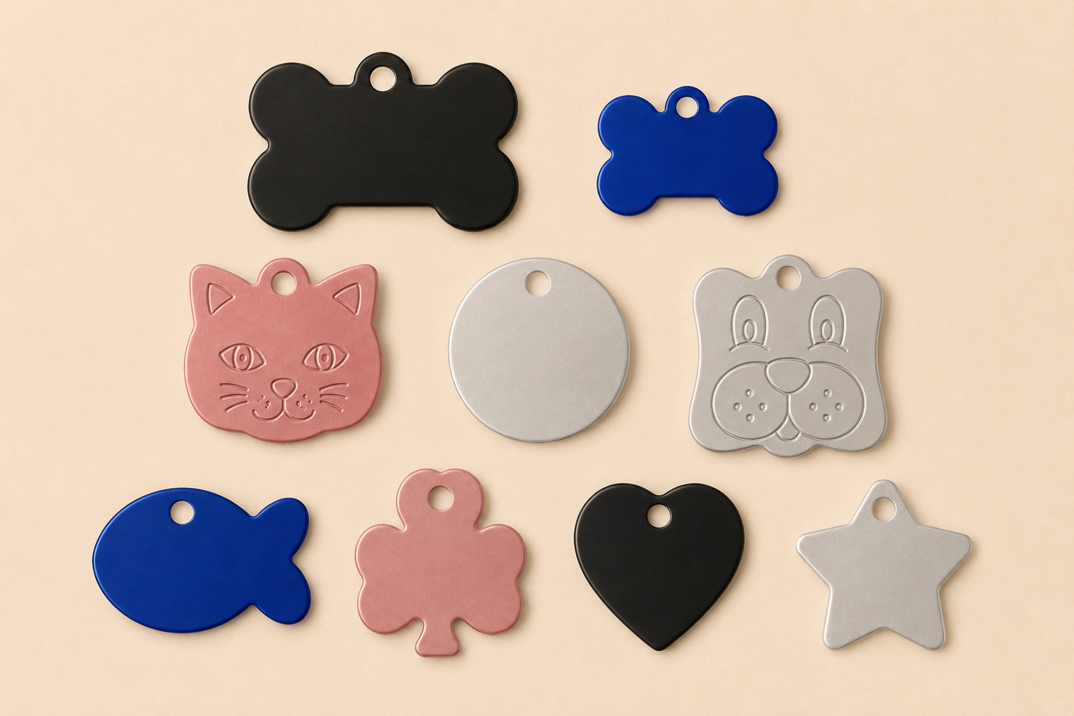 Medalha de Identificação Personalizada para Cães e Gatos 🐾 Medalha de Identificação Personalizada para Cães e Gatos 🐾