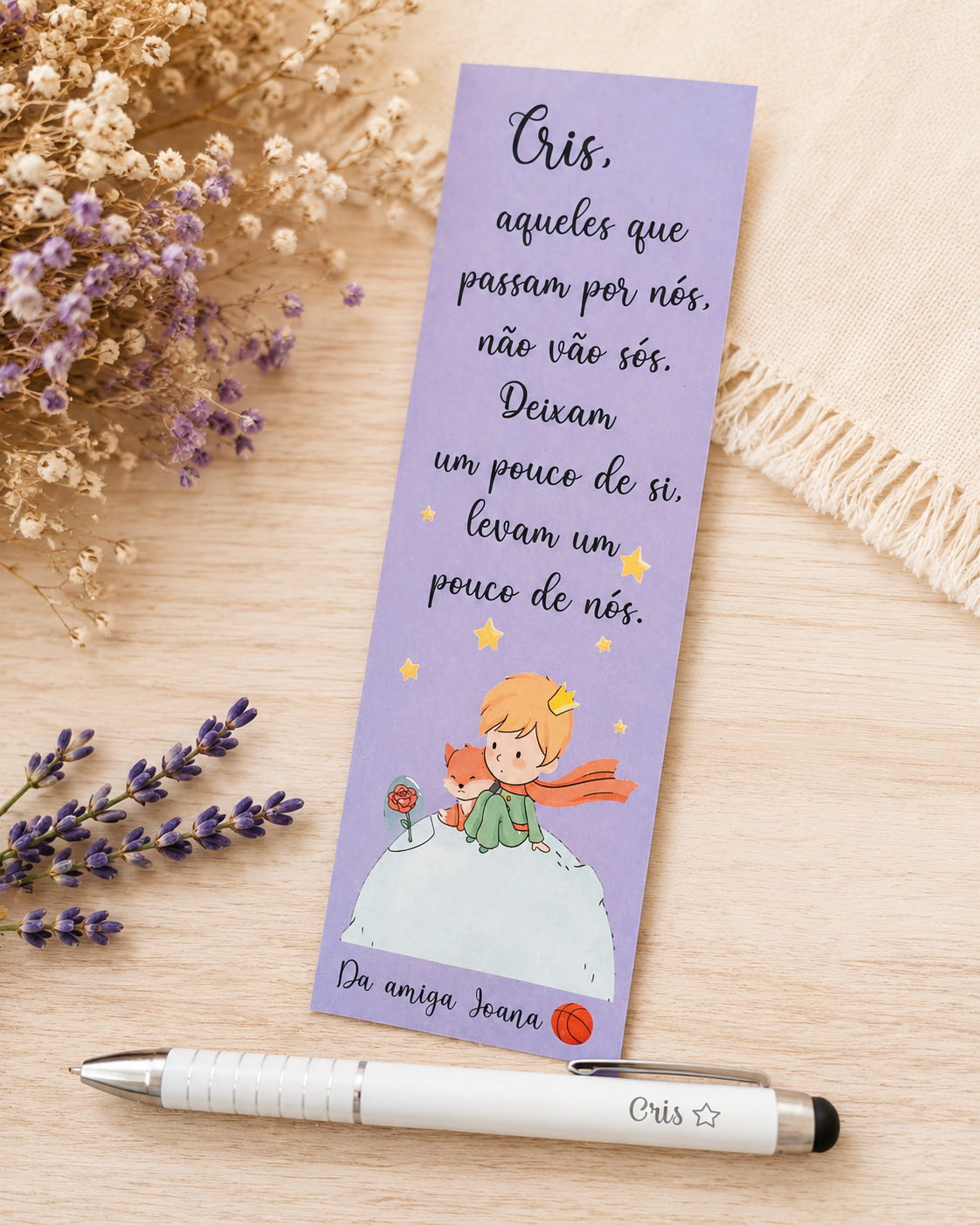Conjunto Personalizado Principezinho – Marcador, Caneta e Lápis Infinito Conjunto Personalizado Principezinho – Marcador, Caneta e Lápis Infinito