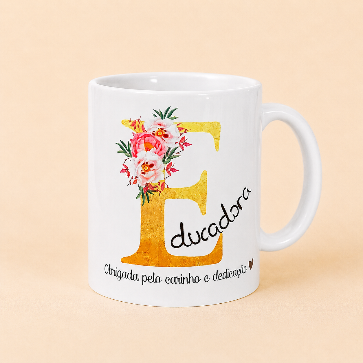 Coleção Iniciais – Presentes Personalizados para Professora, Educadora ou Auxiliar Coleção Iniciais – Presentes Personalizados para Professora, Educadora ou Auxiliar