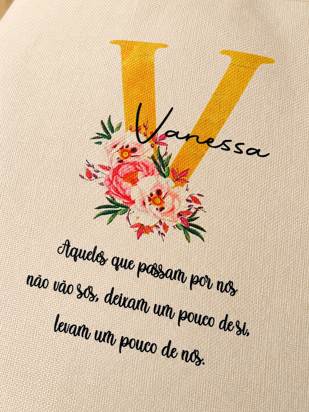 Saco Personalizado – Coleção Iniciais Saco Personalizado – Coleção Iniciais