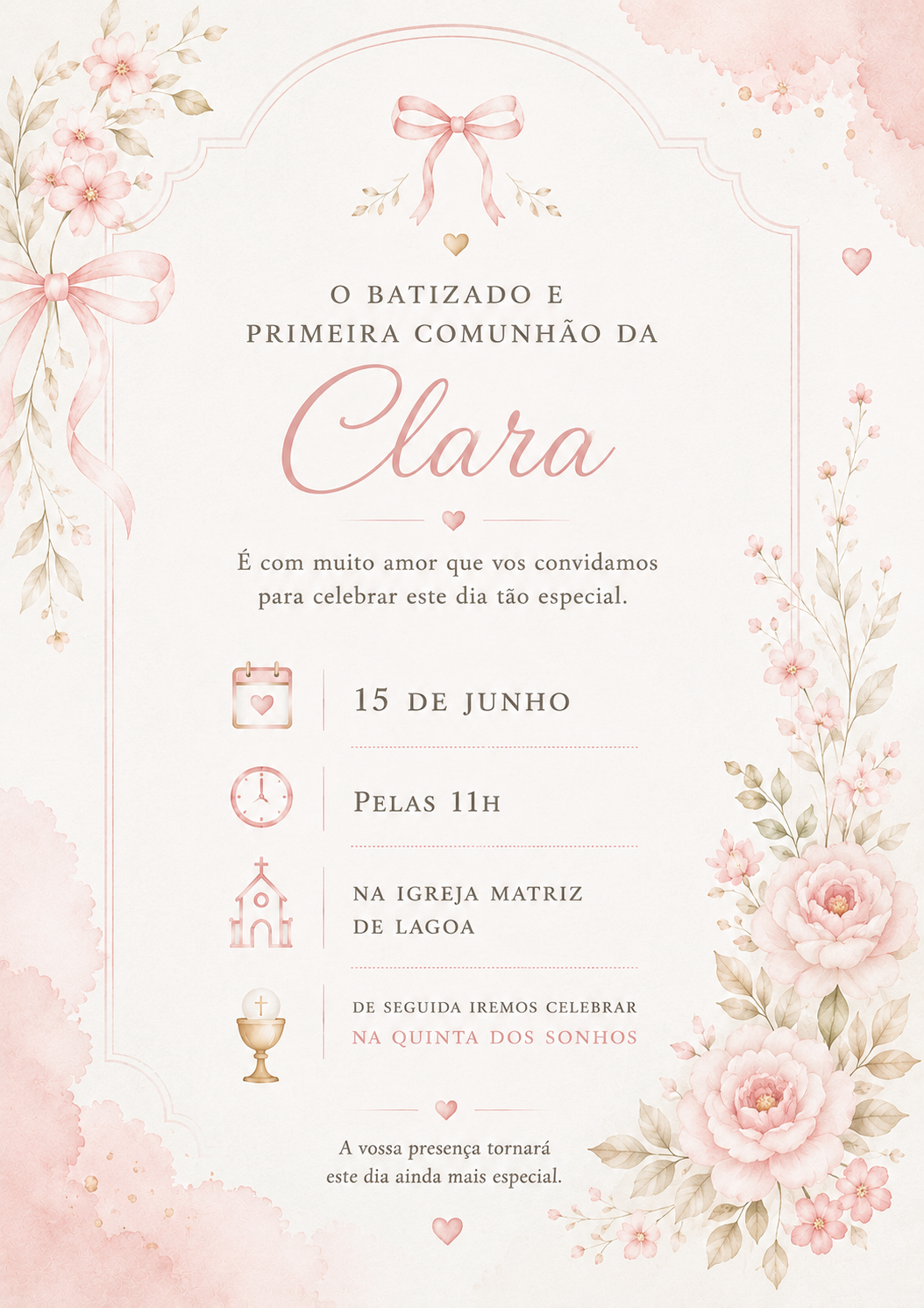Convite Personalizado – Coleção Essence Convite Personalizado – Coleção Essence