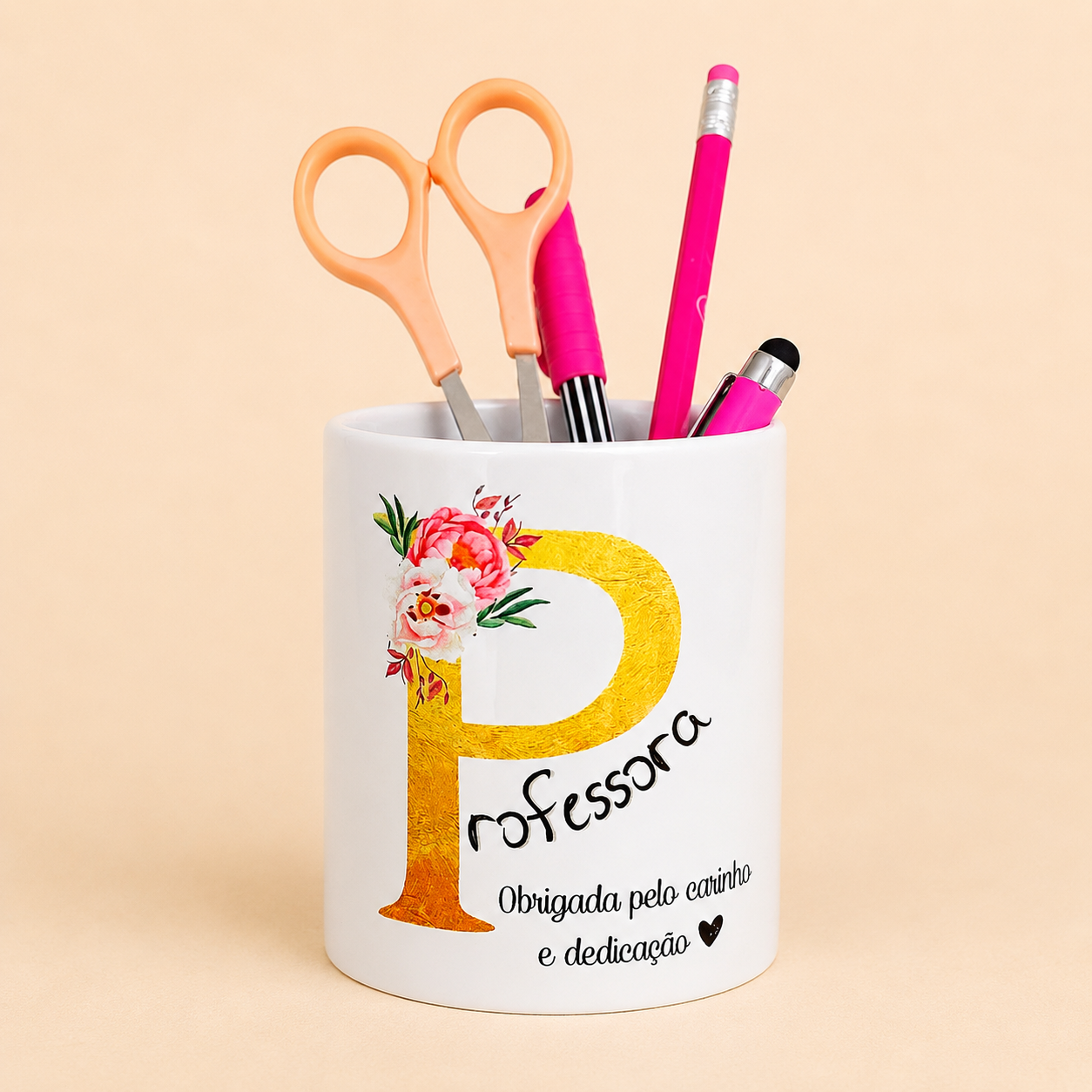 Coleção Iniciais – Presentes Personalizados para Professora, Educadora ou Auxiliar Coleção Iniciais – Presentes Personalizados para Professora, Educadora ou Auxiliar