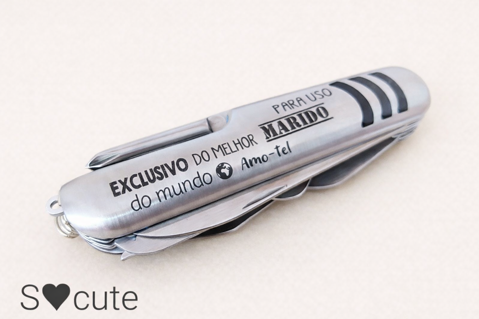 Canivete Personalizado “Exclusivo do Melhor Namorado/Marido” Canivete Personalizado “Exclusivo do Melhor Namorado/Marido”