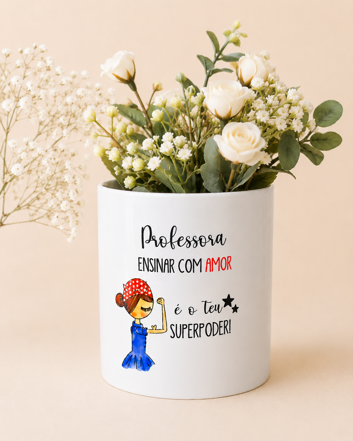Coleção Superpoder | Presentes Personalizados para Professoras, Educadoras e Auxiliares Coleção Superpoder | Presentes Personalizados para Professoras, Educadoras e Auxiliares