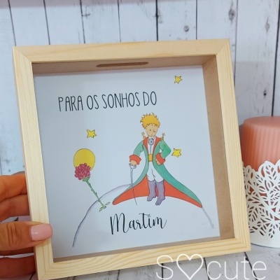 Quadro mealheiro Principezinho