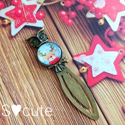 Marcadores de livro natalícios