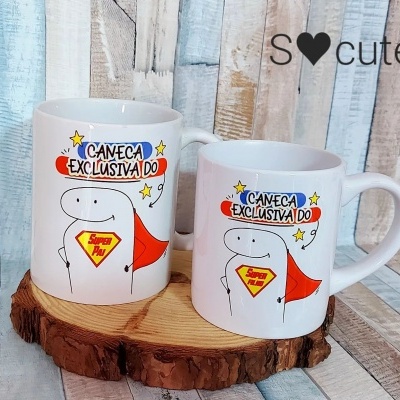 Conjunto canecas Pai & Filho